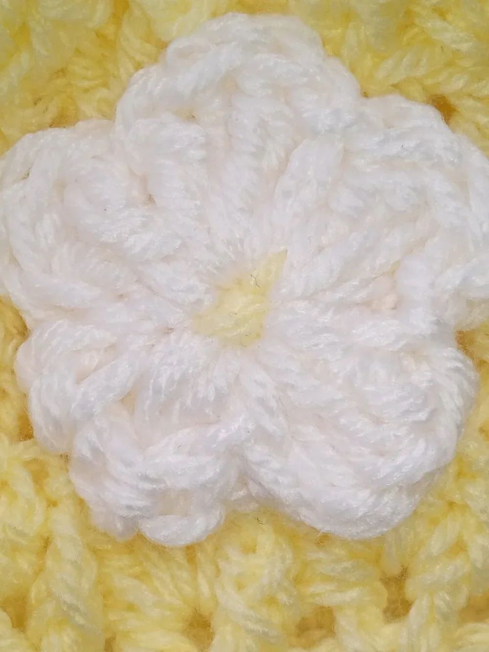 Handmade Crochet Baby Girl Yellow Cardigan & Hat Set 6-9M
